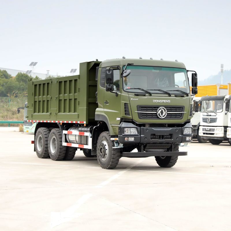 DONGDENG 6x4 camions RHD lourds camions déchargeurs avec caméra arrière et capacité 11-20T
