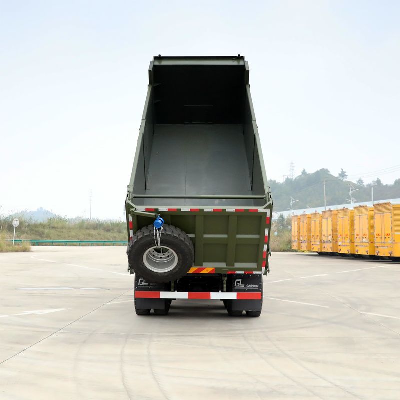 DONGDENG 6x4 camions RHD lourds camions déchargeurs avec caméra arrière et capacité 11-20T