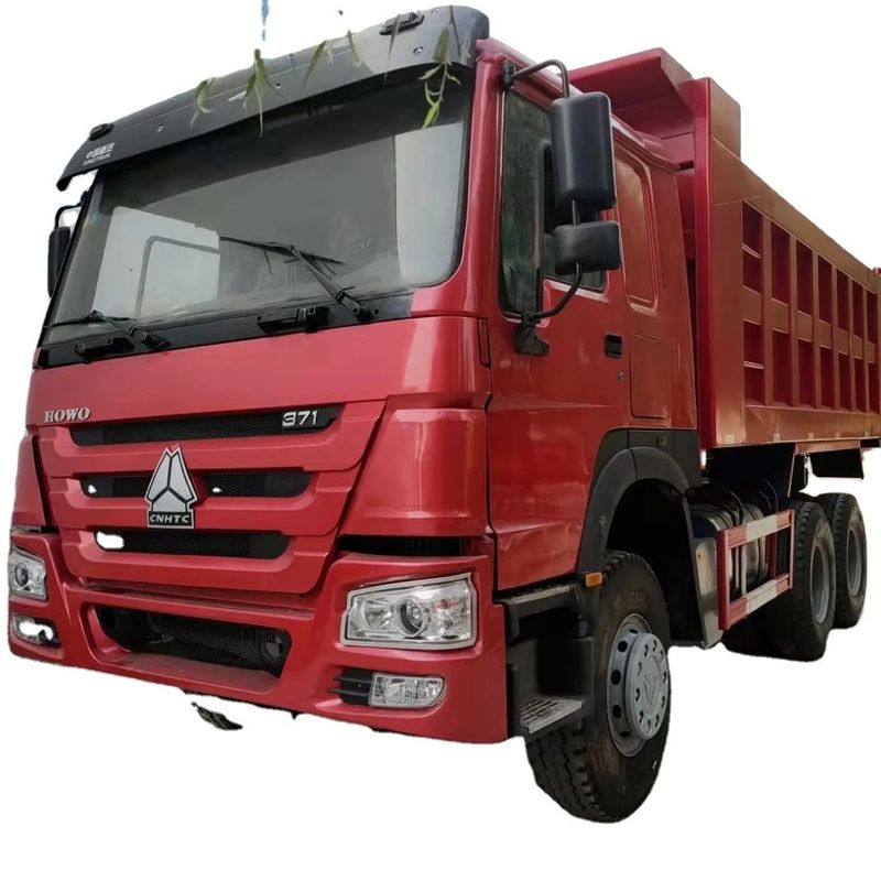 Camion à décharge à chaud de 20 tonnes à 30 tonnes 10 roues Camion à décharge d'occasion 6x4 avec moteur