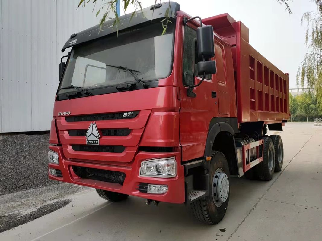 Camion à décharge à chaud de 20 tonnes à 30 tonnes 10 roues Camion à décharge d'occasion 6x4 avec moteur
