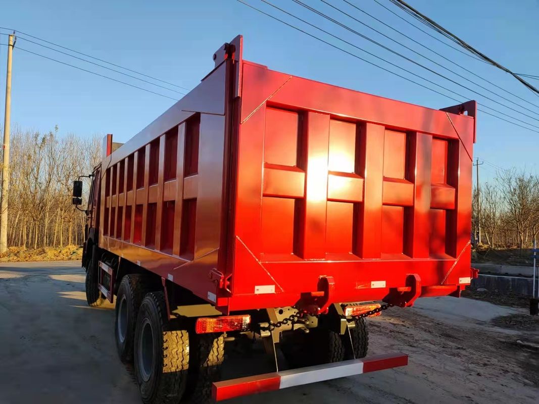 Camion à décharge à chaud de 20 tonnes à 30 tonnes 10 roues Camion à décharge d'occasion 6x4 avec moteur