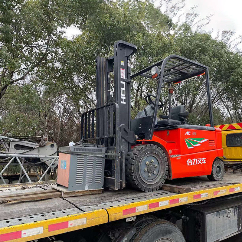 Helicoptère à 3,5 tonnes à moteur diesel, chariots élévateurs à 3,5 tonnes pour votre chantier de construction