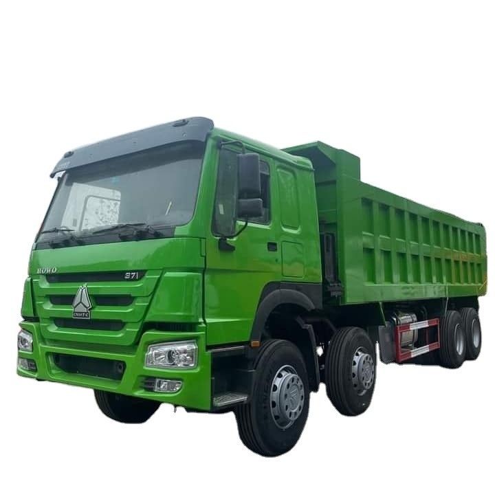 371 chevaux/336 chevaux/420 chevaux Used Howo Dump Truck 8x4 Truck à bascule avec transmission manuelle