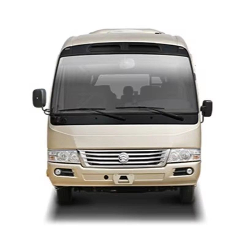 Fuel Luxury Mini Bus Coaster 15-30 sièges pour voyager dans le type de carburant à essence