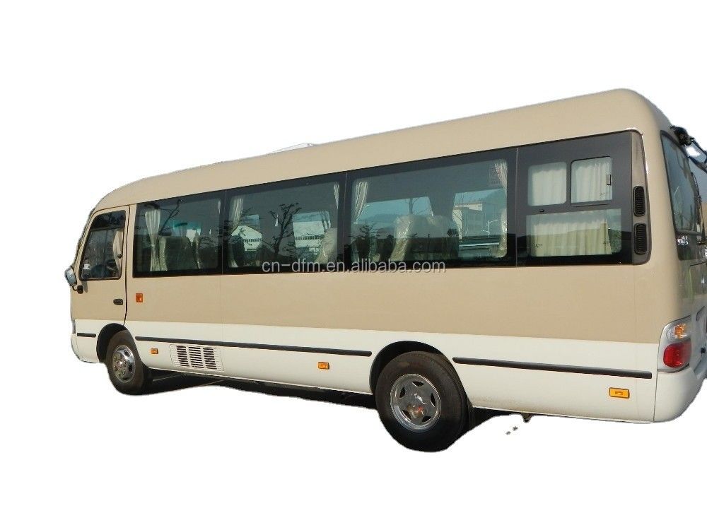 Fuel Luxury Mini Bus Coaster 15-30 sièges pour voyager dans le type de carburant à essence