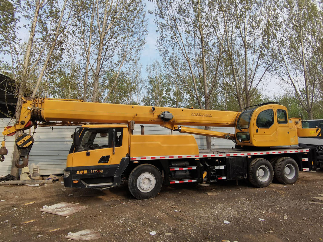 K5 Grue de camions de 25 tonnes utilisée avec moteur d'origine et qualification MAX 40