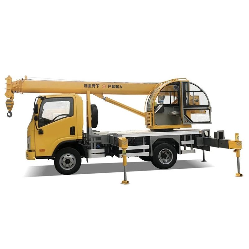10 tonnes de grue utilisée montée sur un camion avec pompe hydraulique et vitesse maximale de 90 km/h