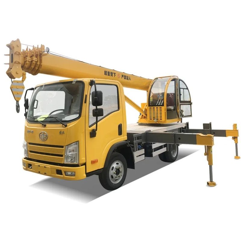 10 tonnes de grue utilisée montée sur un camion avec pompe hydraulique et vitesse maximale de 90 km/h