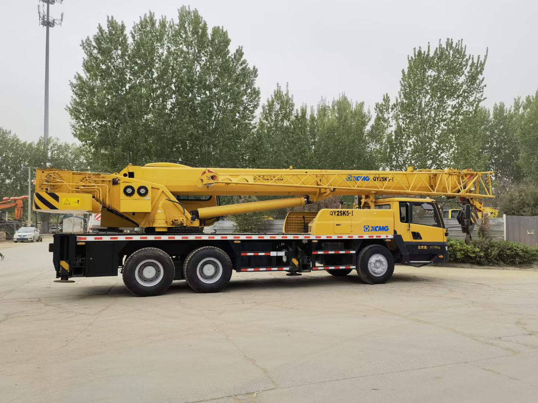 10% de réduction sur les grues de camions d'occasion de 50 tonnes 25K5 avec moteur WEICHAI