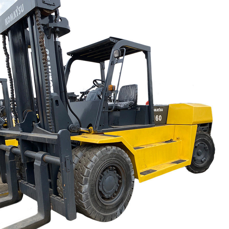 16 tonnes de chariot élévateur à fourchette d'occasion de Komatsu heures de travail 2001-4000 surplomb avant 479 mm