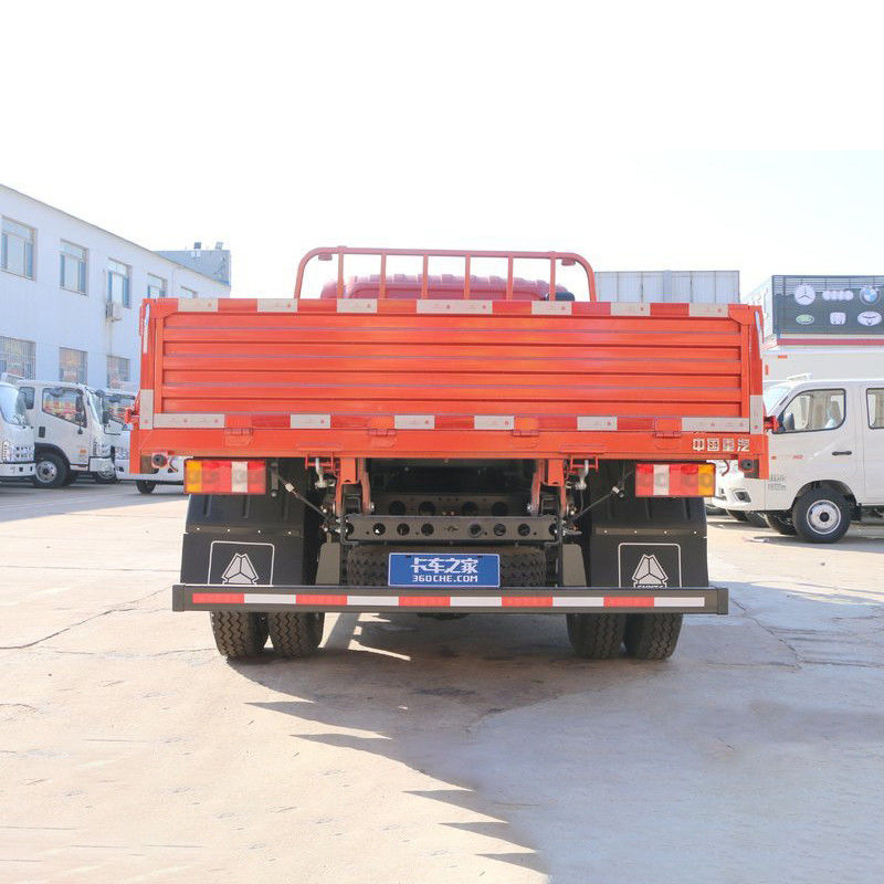 Utilisé HOWO 4X2 camion à décharge en bon état 170 ch à essieu unique 150-250 chevaux