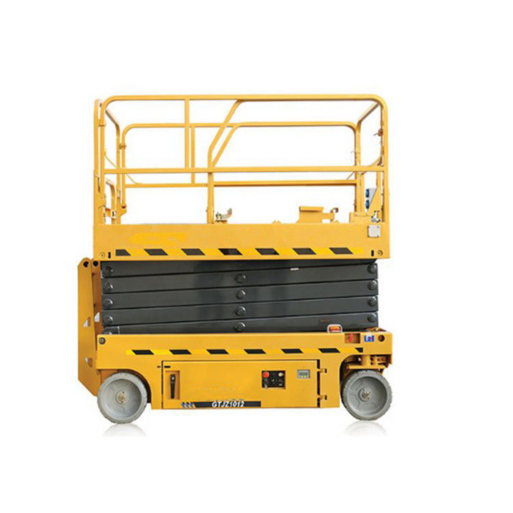 Ascenseur à ciseaux diesel de premier ordre avec empattement de 1877 mm et hauteur de levage de 2,5 m min.