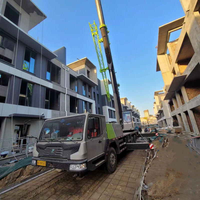 2019 Commerce 25 tonnes utilisées Zoomlion 38m Téléscopique grue camion grue pour votre construction