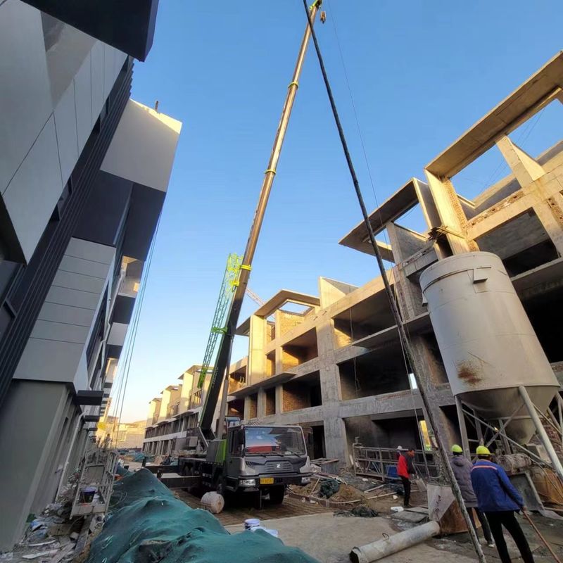 2019 Commerce 25 tonnes utilisées Zoomlion 38m Téléscopique grue camion grue pour votre construction