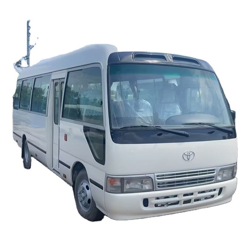 7m 30 sièges Toyo Ta Coaster Moteur de bus Capacité 4L Dimensions globales mm 7725x2000x2600