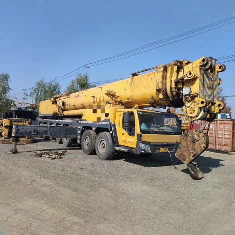 2017 400 tonnes QAY400 Cranes de camions lourds portables Télécopieur élévateur à tige Cranes utilisées