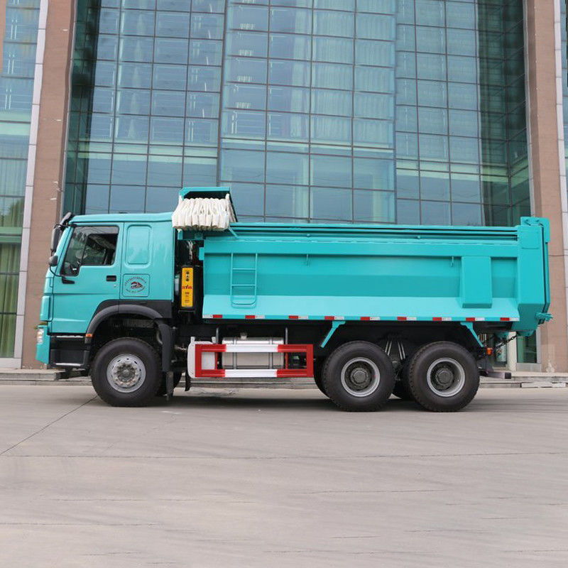 Howo 380hp 24 mètres cubes camion à déchargeur camionne à déchargeuse diesel camion de transport d'occasion 6x4 camionne à décharge