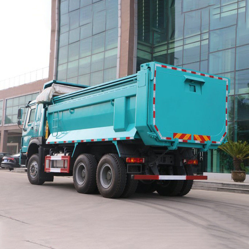 Howo 380hp 24 mètres cubes camion à déchargeur camionne à déchargeuse diesel camion de transport d'occasion 6x4 camionne à décharge
