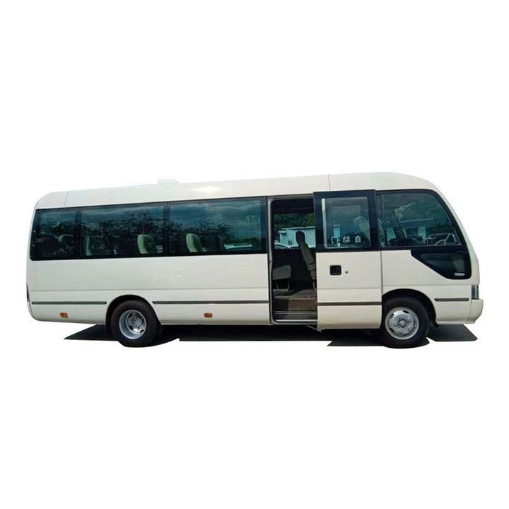 Autobus touristique de luxe Transmission manuelle Type 29 sièges 30 sièges Autobus Toyota Coaster d'occasion