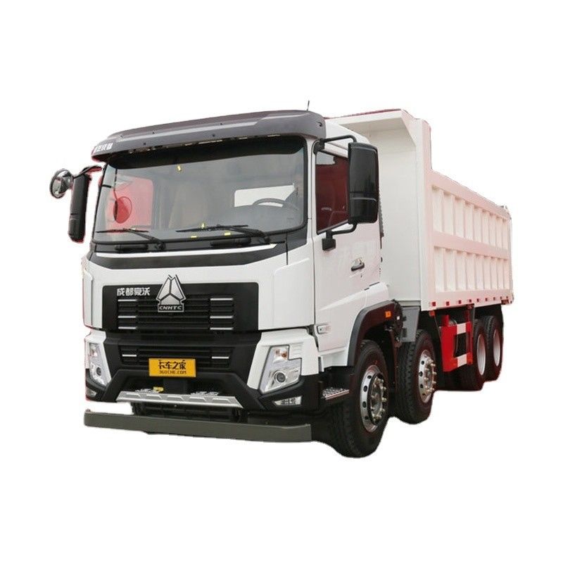 31 tonnes Capacité de chargement 8x4 HOWO camion de décharge 460 ch Usine de seconde main avec 2 numéros de changement arrière