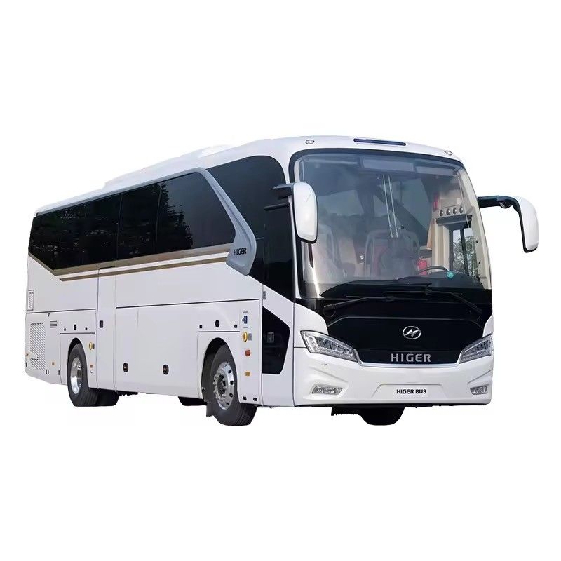 Autobus de 50 places avec moteur à traction gauche de capacité 8L type de carburant garanti Diesel