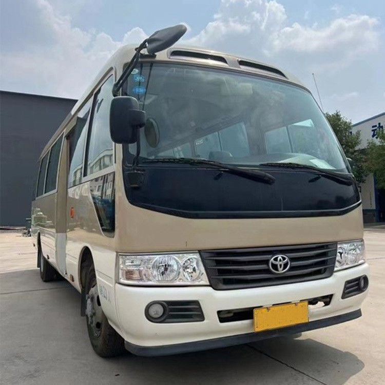 Euro 3 émission standard de diesel carburant Toyota Coaster Bus avec utilisé 30 sièges 25 sièges