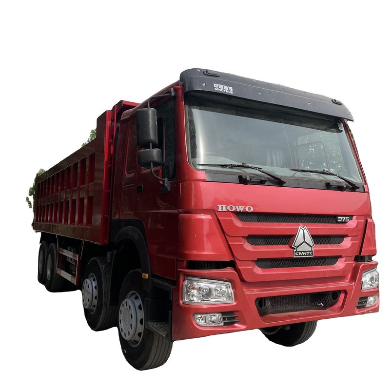 Toupant maximal 1500-2000Nm SINO TRUCK utilisé HOWO 8*4 Truck à décharge lourde
