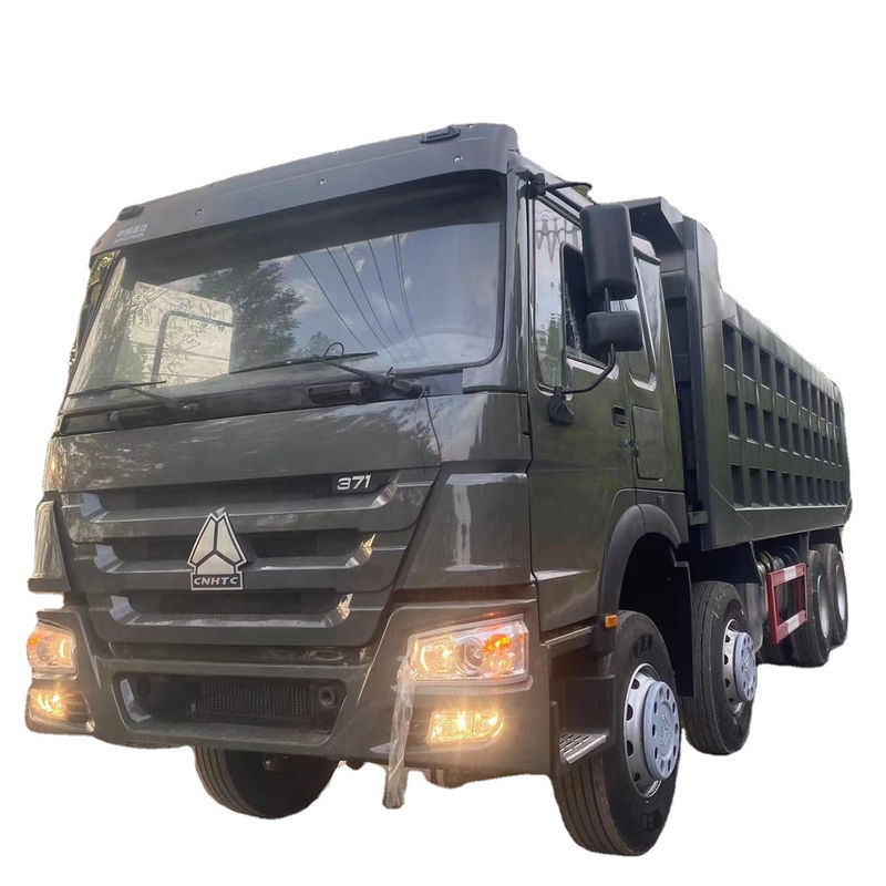 11-20T Capacité de charge Conditionneur d'air manuel utilisé SINO HOWO 8*4 Camion à décharge lourd