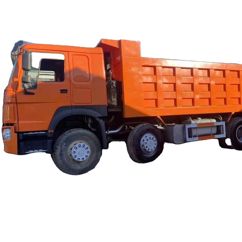 16 Numéro de pneu LHD SINO Camion de décharge d'occasion HOWO 8X4 Camion à décharge lourde avec boîte de vitesses HW