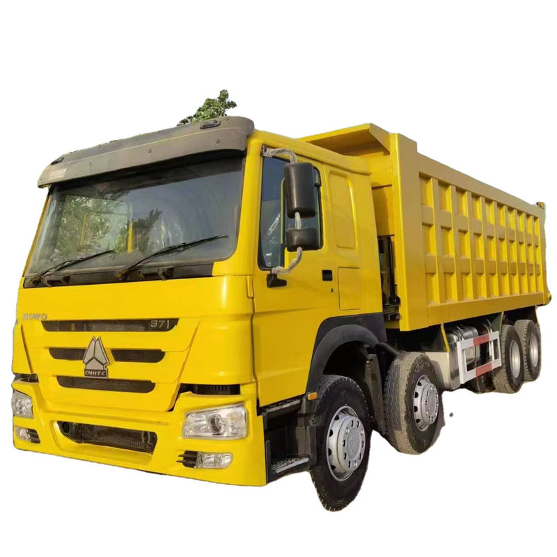 RHD SINO HOWO 8X4 Poids lourd camion à décharge utilisé G.V.W. 31T Boîte de vitesses FAST12JSXD240T