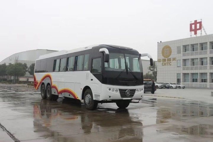 Transmission manuelle 54 1 sièges conduite à droite Bus de voyageurs CHTC avec moteur Weichai