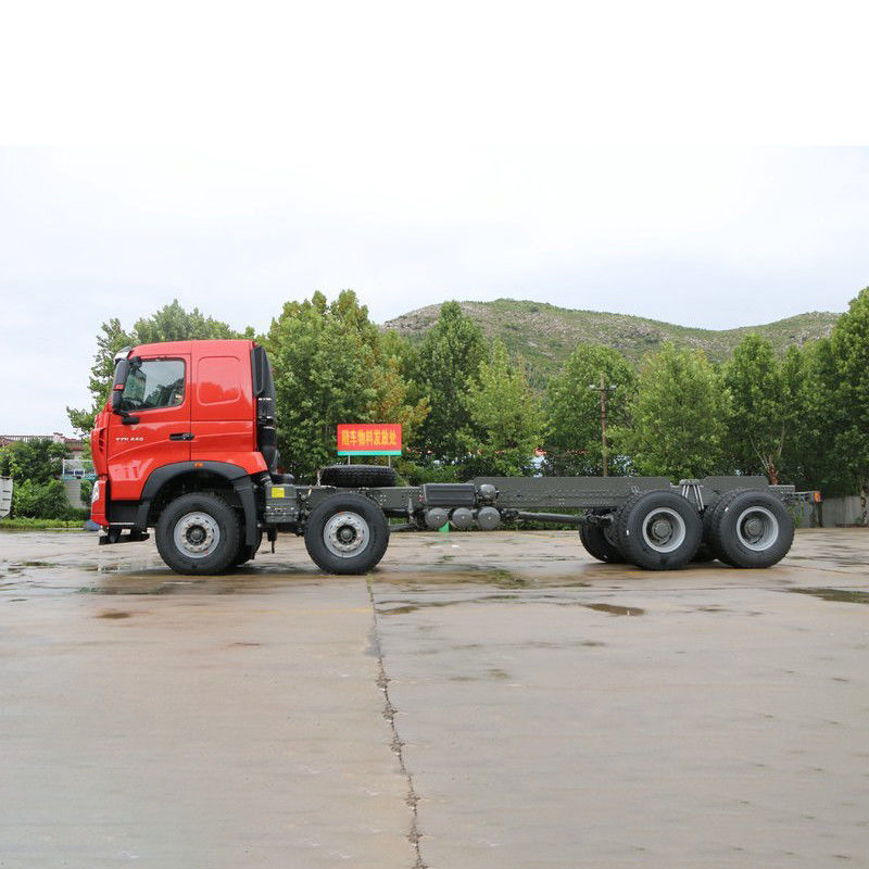 440 chevaux 8x4 8m HOWO camion à décharge avec direction gauche et climatisation automatique