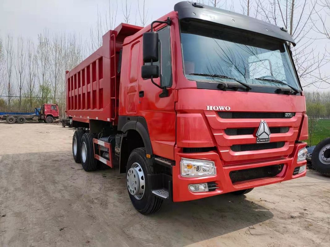 LHD SINO TRUCK HOWO 371HP 6*4 Camion à décharge lourde avec climatiseur manuel