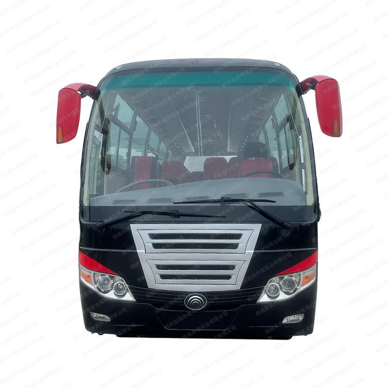 Transmission manuelle 57 sièges Autobus d'occasion avec intérieur bien rénové et pneus 11R22.5