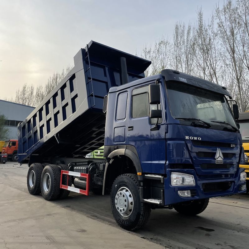 SINO TRUCK HOWO 371HP 6X4 Chariot de décharge lourd d'occasion Chariot de décharge avec 10 pneus 1 PCS