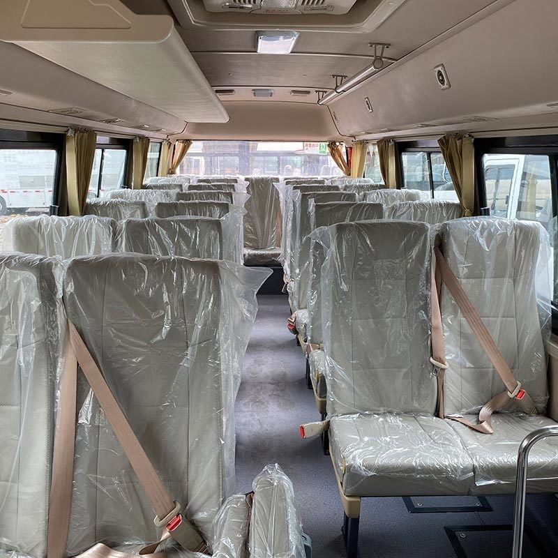 Autobus routier manuel d'occasion Rhd Toyo ta Coaster avec moteur et performances à turbocompresseur