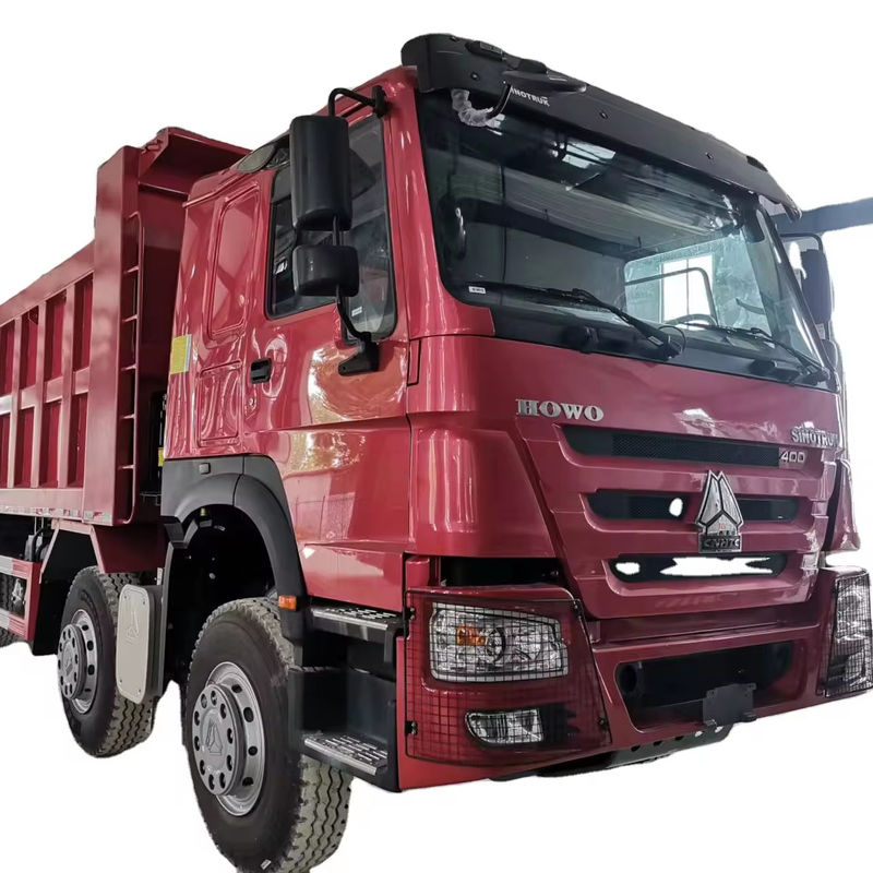 HW boîte de vitesses SINO TRUCK HOWO 400HP 16 roues 8x4 Poids lourd LHD camion à décharge
