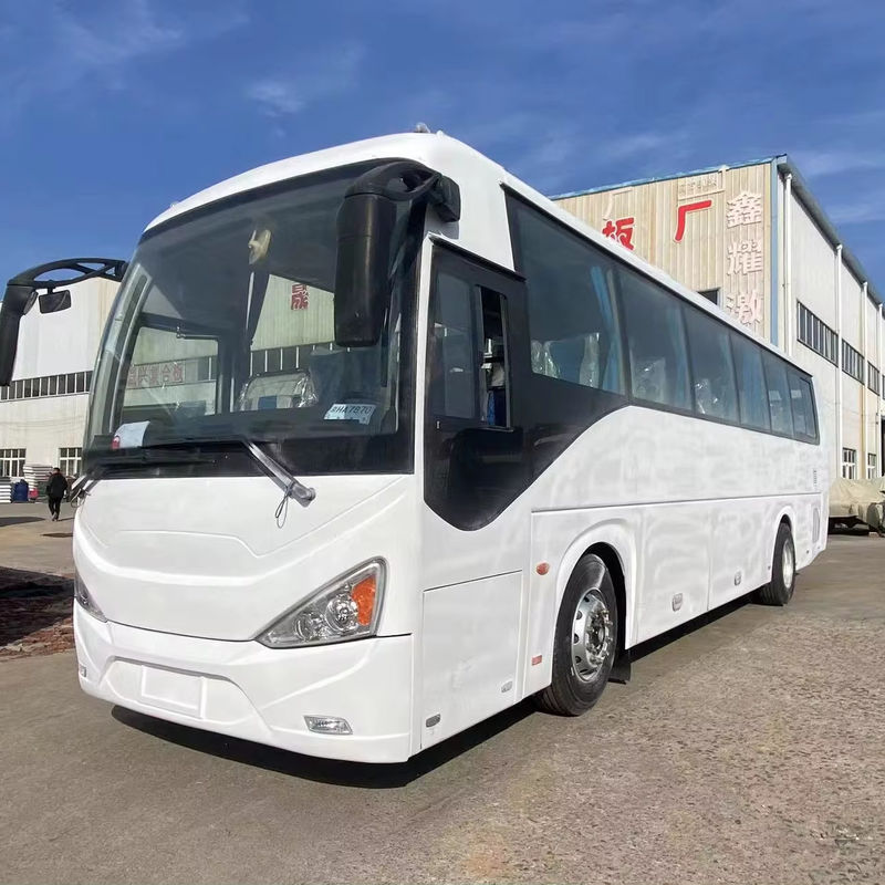 Autobus diesel d'occasion de 50 places pour usines et écoles Boîte de vitesses manuelle