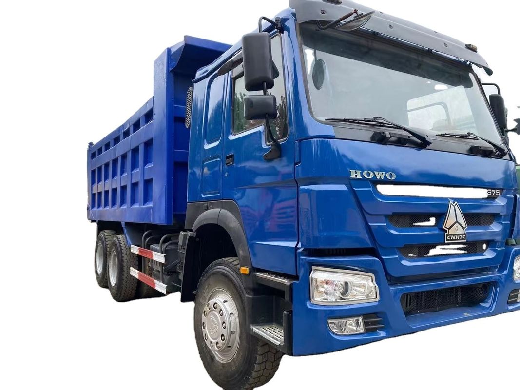 Truc à ordures pour la construction urbaine entièrement rénové 371HP 6X4 HOWO
