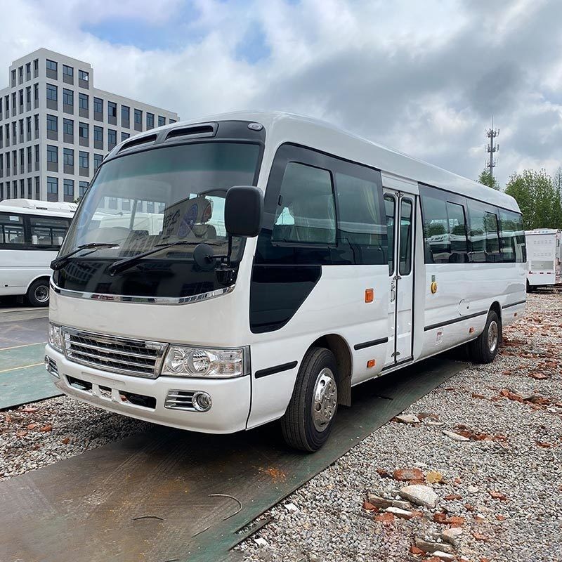 Moteur à turbocompresseur de seconde main Autobus de montagne de 25 places pour le marché africain