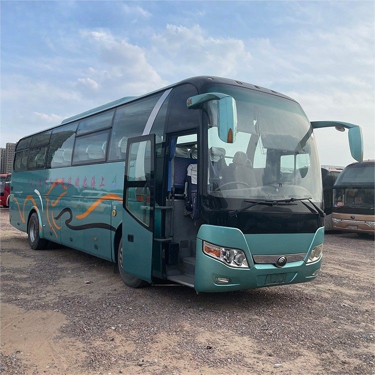 Système de freinage à tambour à disque avant et arrière 50-60 sièges Yutong Bus pour voyager sur le marché du Ghana