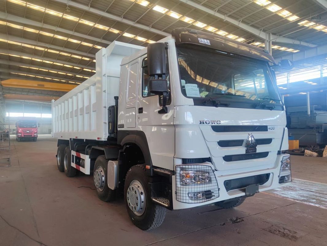 400 chevaux 16 roues 8x4 Truck à décharge lourd Tipper Dumper Max Puissance à cheval 400 ch Diesel
