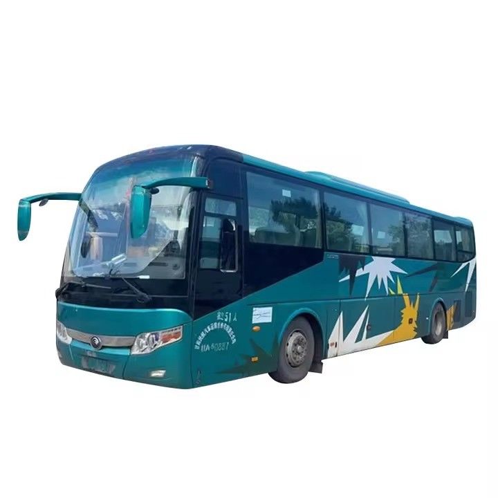 Système de freinage à tambour à disque avant et arrière 50-60 sièges Yutong Bus pour voyager sur le marché du Ghana