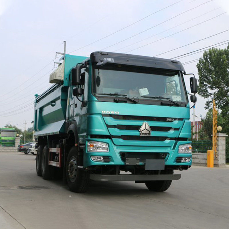 Camion à déverrouillage de décharges de seconde main 380 ch 6*4 5,4 m HOWO sans ESC et type de conduite 6x4