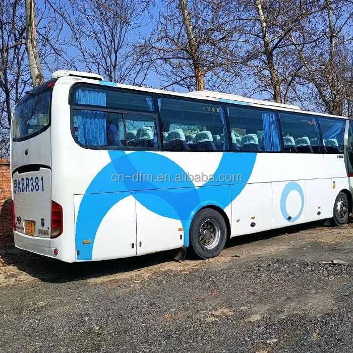 Bien entretenu 50-65 sièges moteur arrière bus d'occasion 280 chevaux moteur et transmission manuelle