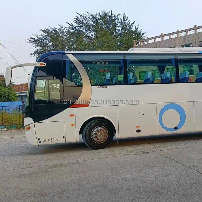 Autobus de luxe à conduite à droite avec suspension à ressort à feuille et norme d'émission Euro 3