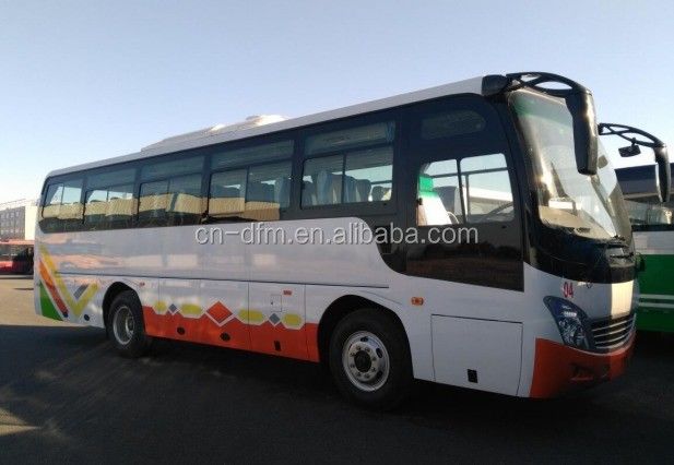 Bus d'occasion populaire de luxe rénové de 30 places en Afrique de l'Ouest Euro 3 et vitesse maximale de 100 km/h