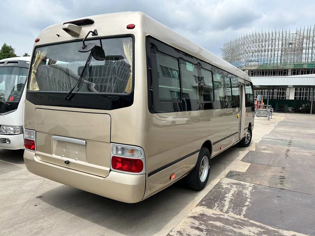 Transmission manuelle de type 30 sièges LHD/RHD Diesel Mini Coaster Bus avec design de luxe