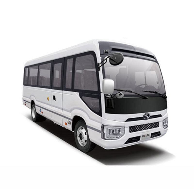 Bus de luxe à moteur diesel 19 places Mini Bus Coaster Bus avec et poids de bord de 4100kg