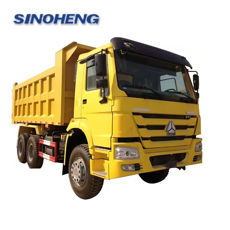 6x4 roues motrices SINOTRUK Howo Mining 20 tonnes 25 tonnes 371hp camion à bascule camion de décharge utilisé